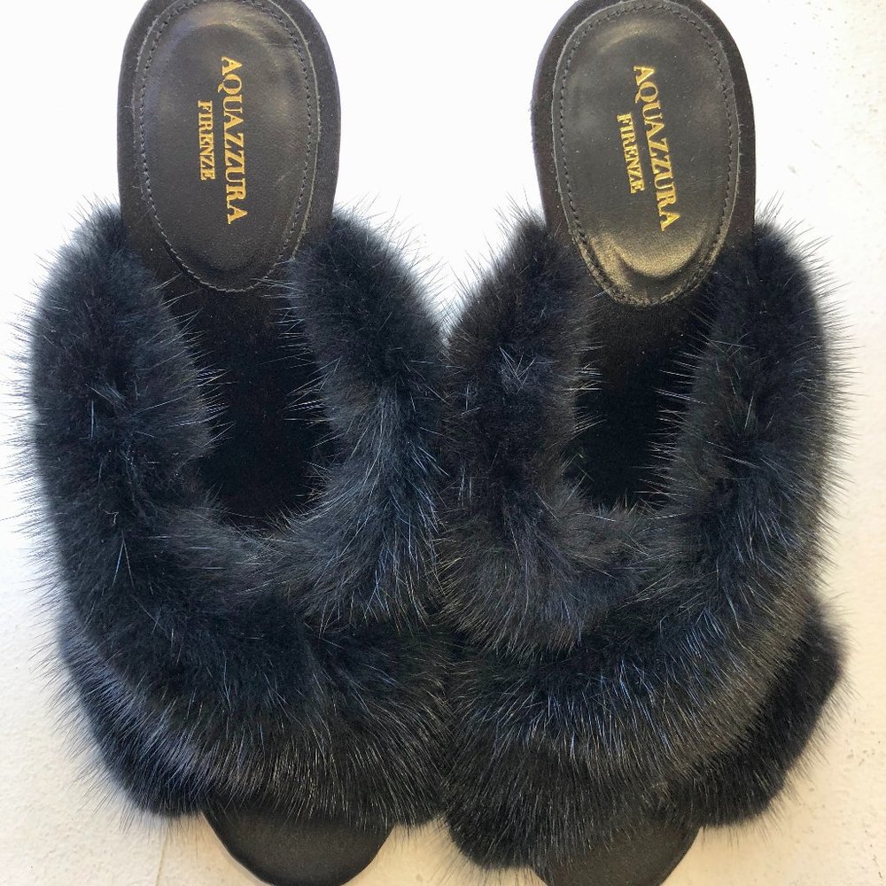 Amazing Vero Cuoio Fur Heels